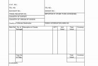 Fedex Commercial Invoice Or Proforma Invoice – Wfacca with regard to Fedex Proforma Invoice Template