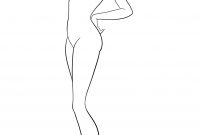 Figure Template   Figure Drawing  Figure Drawing Models Fashion with Blank Model Sketch Template