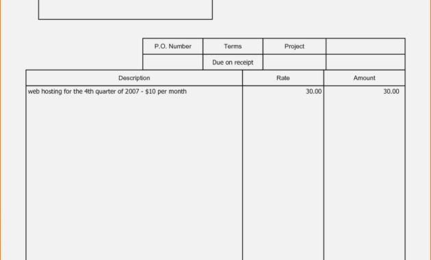 Fillable Invoice Template Pdf Oder Free Fillable Receipt Template in Fillable Invoice Template Pdf