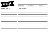Fillable Recipe Card Template Free X Goal Goodwinmetals Co regarding Fillable Recipe Card Template