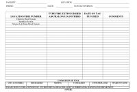 Fire Extinguisher Inspection Log Template – Nice Plastic Surgery in Monthly Health And Safety Report Template