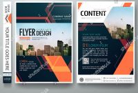 Flyers Design Template Vector Abstract Blue Cover Book Portfolio with Engineering Brochure Templates