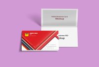 Folded Business Card Template Valid Fresh Fold Over Business Card for Fold Over Business Card Template