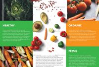Food Brochure Design Template In Psd Illustrator Indesign Word regarding Nutrition Brochure Template