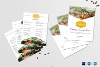 Food Catering Service Menu Design Template In Psd Word Publisher with regard to Menu Templates For Publisher