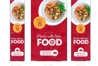 Food Web Banner Set Web Food Set Banner  Creative with regard to Food Banner Template