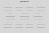 Football Depth Chart Template Excel Format Of  Template Ideas pertaining to Blank Football Depth Chart Template
