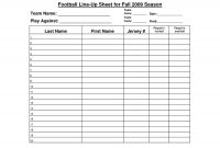 Football Depth Chart Template Excel Team Lineup New Scouting with regard to Blank Football Depth Chart Template