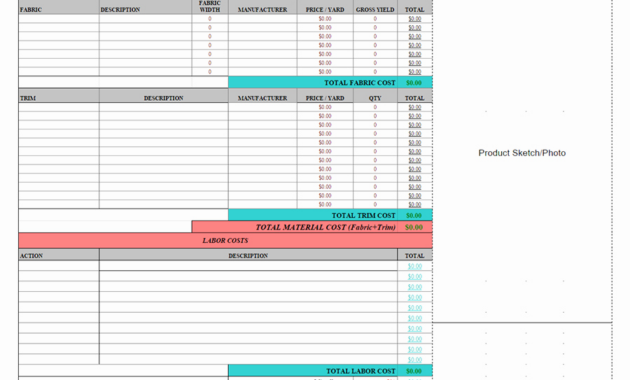 For Business Costing Template – Guiaubuntupt with regard to Business Costing Template