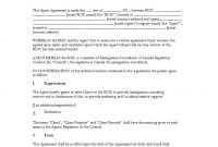 Free Agency Agreement Templates Ms Word ᐅ Template Lab regarding Negotiated Risk Agreement Template