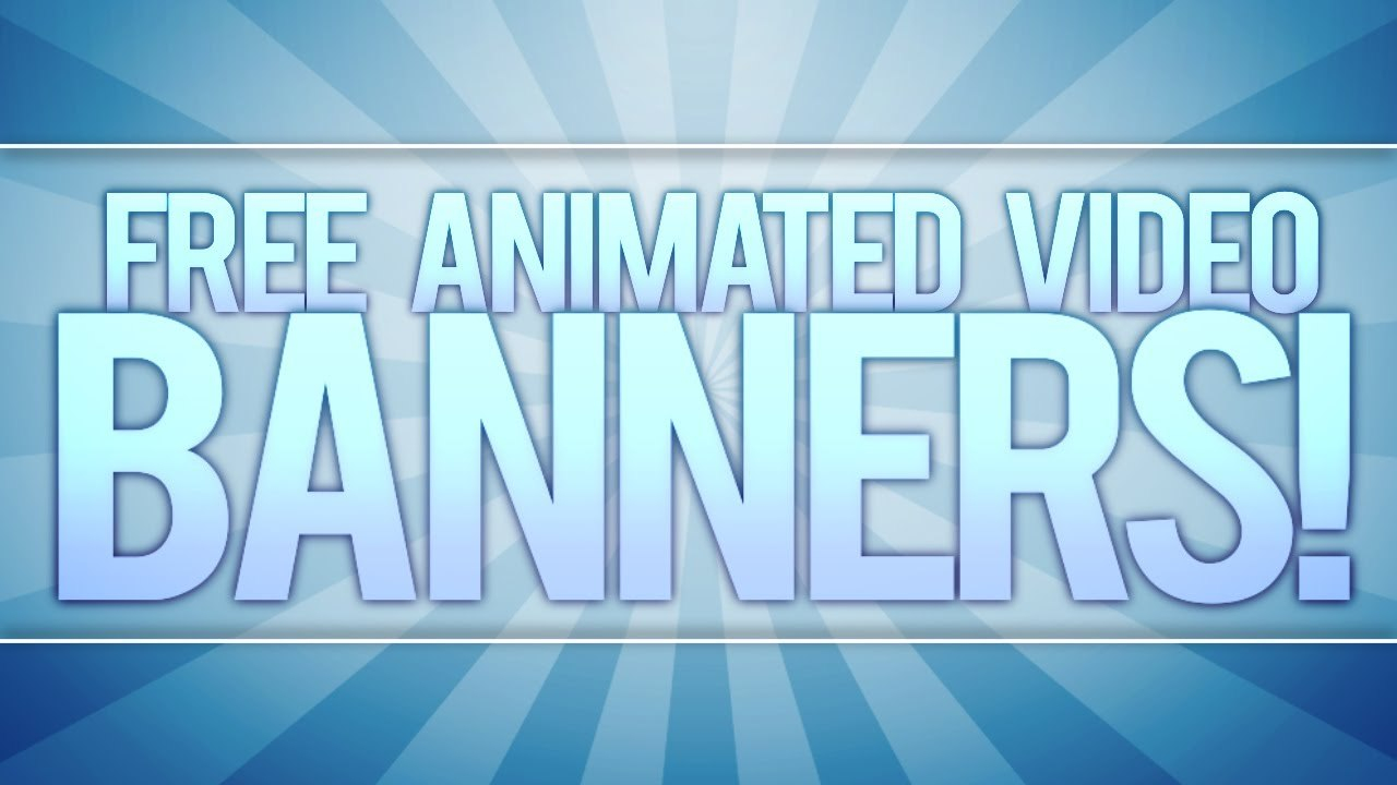 Free Animated Video Banner Template Adobe After Effects  Youtube regarding Animated Banner Templates