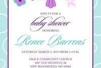 Free Baby Shower Invitation Templates Microsoft Word for Free Baby Shower Invitation Templates Microsoft Word