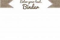 Free Binder Cover Templates  Homeroom  Binder Cover Templates intended for Business Binder Cover Templates
