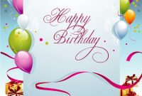 Free Birthday Card Templates ᐅ Template Lab within Free Printable Blank Greeting Card Templates