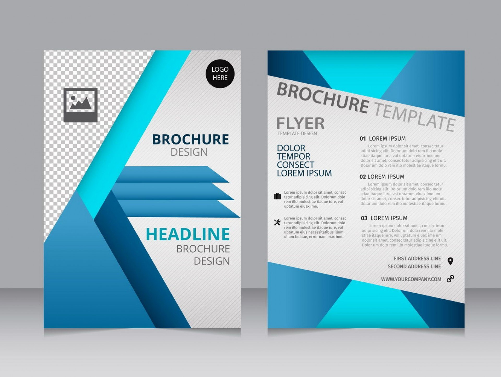 Free Brochure Templates Download Template Archaicawful Ideas with Illustrator Brochure Templates Free Download