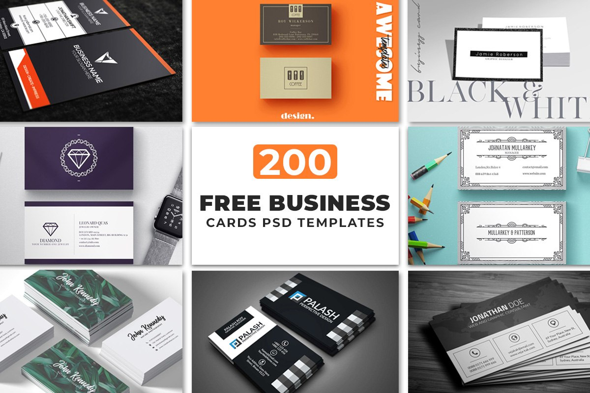 Free Business Cards Psd Templates  Creativetacos regarding Free Complimentary Card Templates