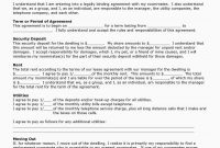 Free Business Lease Agreement Template Inspirational  Lease in Business Lease Agreement Template