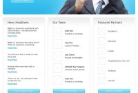 Free Business Website Template intended for Template For Business Website Free Download