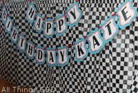 Free Cars Birthday Party Printables with Cars Birthday Banner Template