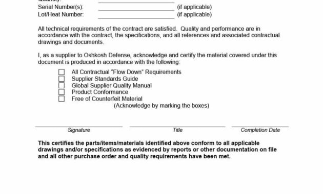 Free Certificate Of Conformance Templates  Forms ᐅ Template Lab regarding Certificate Of Compliance Template