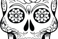 Free Clipart Of A Sugar Skull  Printables Downloads Templates intended for Blank Sugar Skull Template