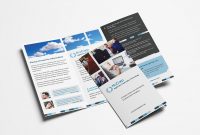 Free Corporate Trifold Brochure Template In Psd Ai  Vector for Adobe Illustrator Tri Fold Brochure Template