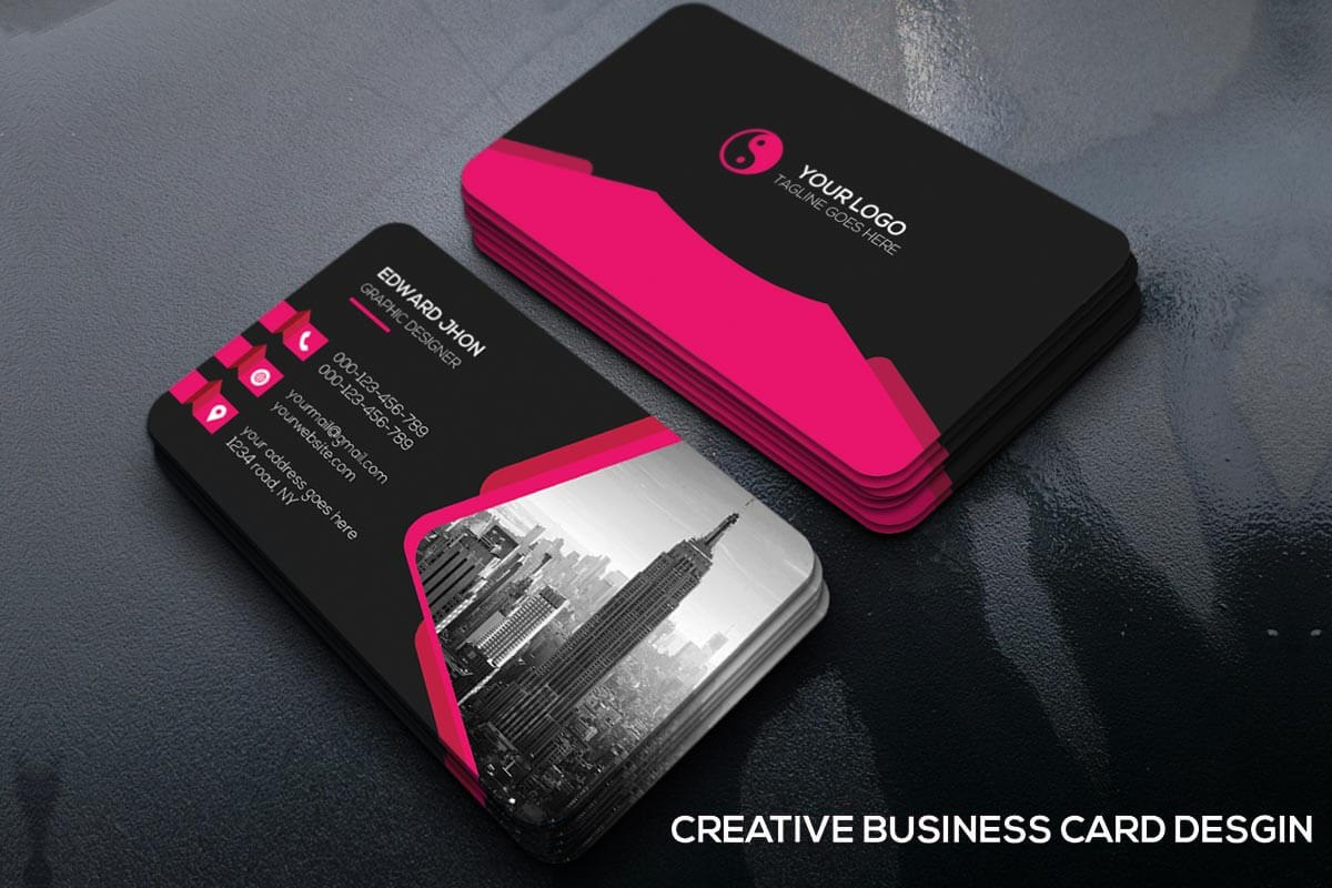 Free Creative Business Card Template  Creativetacos pertaining to Free Complimentary Card Templates