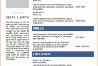 Free Cv Template Word Resume Templates Microsoft Ideas with regard to How To Find A Resume Template On Word