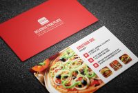 Free Delicious Food Business Card On Behance with regard to Food Business Cards Templates Free