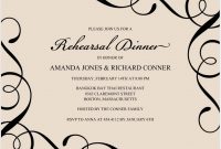 Free Dinner Invitation Templates For Word Template Amazing Ideas within Free Dinner Invitation Templates For Word