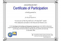 Free Download Certificate Of Participation Template  Lara Intended with Participation Certificate Templates Free Download
