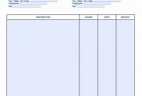 Free Downloadable Invoice Templates Template Word Fresh Service with Free Downloadable Invoice Template For Word