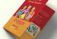 Free Educational Brochure Templates Download Readymade Samples in Brochure Design Templates For Education