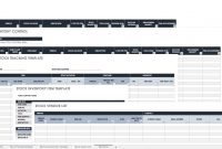 Free Excel Inventory Templates Create  Manage  Smartsheet for Stock Report Template Excel
