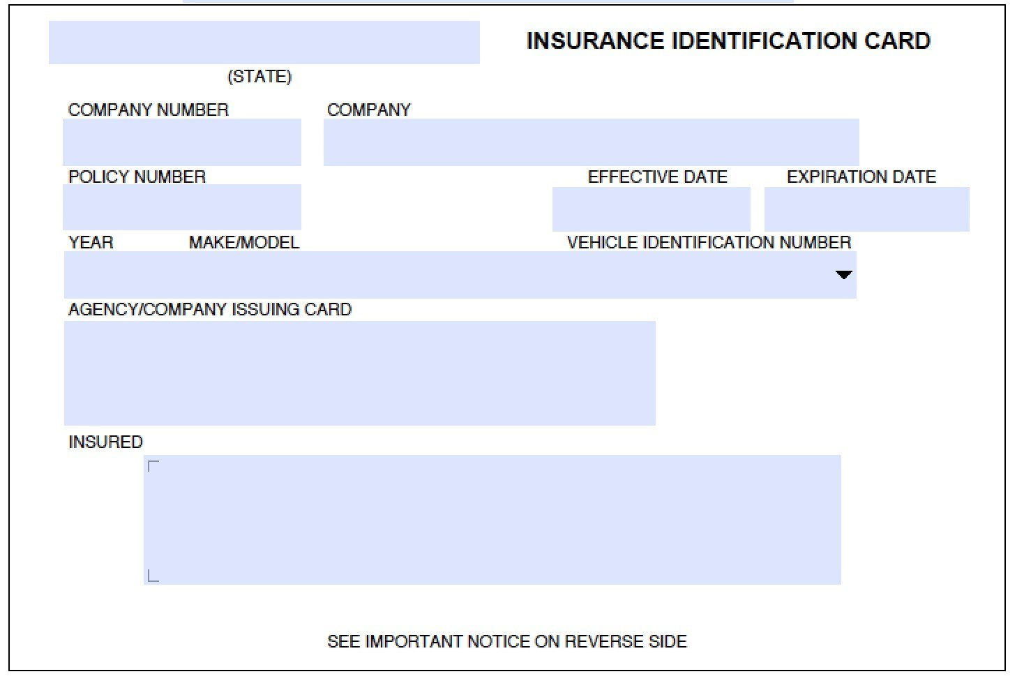 Free Fake Auto Insurance Card Template  Payroll Check Stubs in Free Fake Auto Insurance Card Template