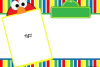 Free Free Printable Elmo Birthday Invitations  Bagvania Invitation in Elmo Birthday Card Template