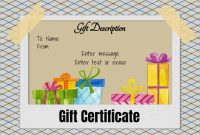 Free Gift Certificate Template   Designs  Customize Online And intended for Microsoft Gift Certificate Template Free Word