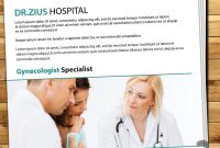 Free Hospital Vector Brochure Download  Brochure Design  Brochure with Healthcare Brochure Templates Free Download