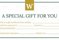 Free Hotel Gift Certificate Design Template In Psd Word Publisher for Publisher Gift Certificate Template