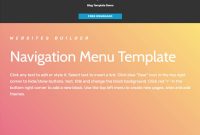 Free Html Bootstrap Navigation Menu Template with Css Menu Templates Free Download