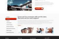 Free Html Website Template  Industrial Services within Business Website Templates Psd Free Download