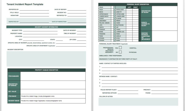 Free Incident Report Templates  Forms  Smartsheet throughout Medication Incident Report Form Template