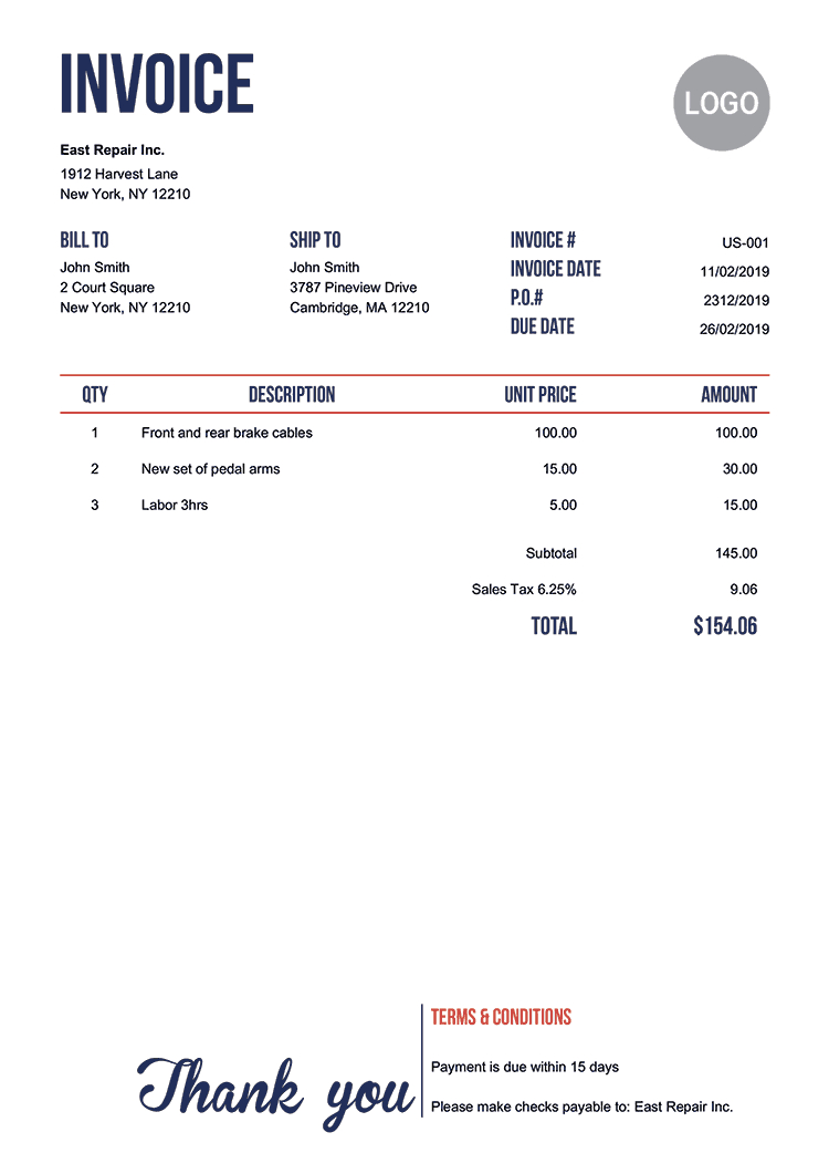 Free Invoice Templates  Print  Email As Pdf  Fast  Secure with Make Your Own Invoice Template Free