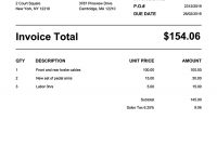 Free Invoice Templates  Print  Email As Pdf  Fast  Secure with regard to Usa Invoice Template