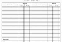 Free Ledger Template Lovely General Ledger Template  Best Of Template with regard to Blank Ledger Template