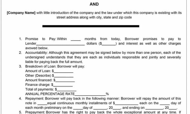 Free Loan Agreement Templates Word  Pdf ᐅ Template Lab regarding Blank Legal Document Template