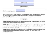 Free Louisiana Nondisclosure Agreement Nda Template  Pdf  Word intended for Non Disclosure Agreement Template For Research