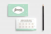 Free Loyalty Card Templates  Psd Ai  Vector  Brandpacks inside Business Punch Card Template Free