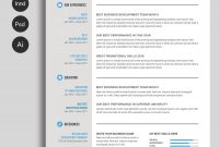 Free Msword Resume And Cv Template  Collateral Design  Free throughout How To Create A Cv Template In Word