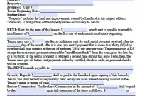 Free New Jersey Standard Residential Lease Agreement Template  Pdf for New Jersey Residential Lease Agreement Template